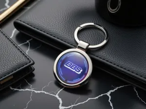 BBS Custom Keychains Steel Glossy Edition